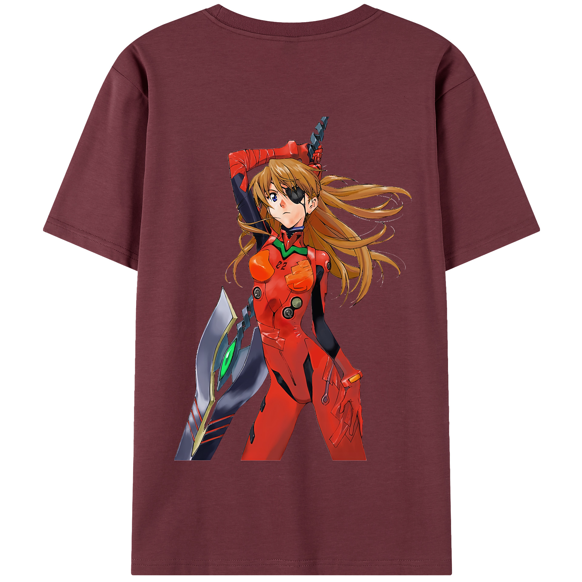 （画像用） EVA 新世紀エヴァンゲリオン 綿100％半袖Tシャツ（背面プリント）